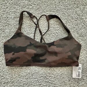 Lululemon FreeToBe Camo Sports Bra